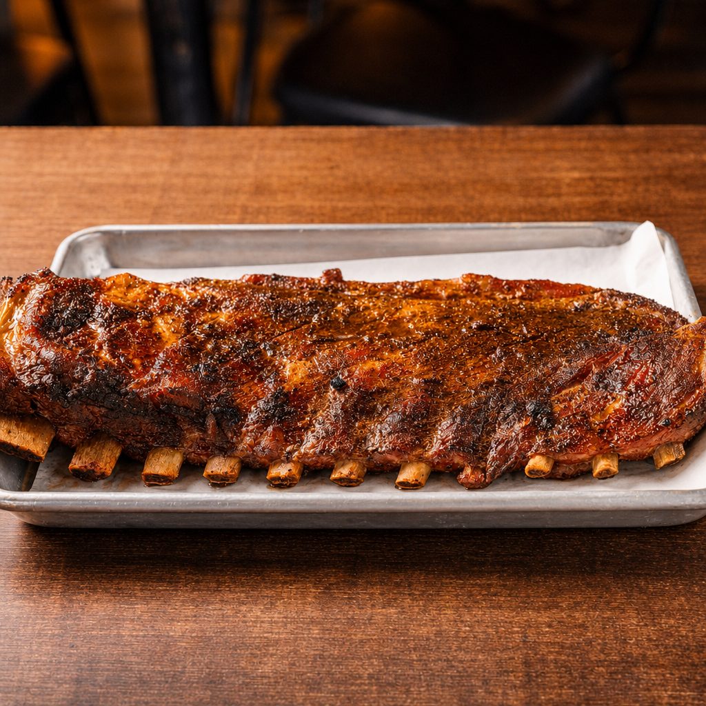 Pork Rib Rack.