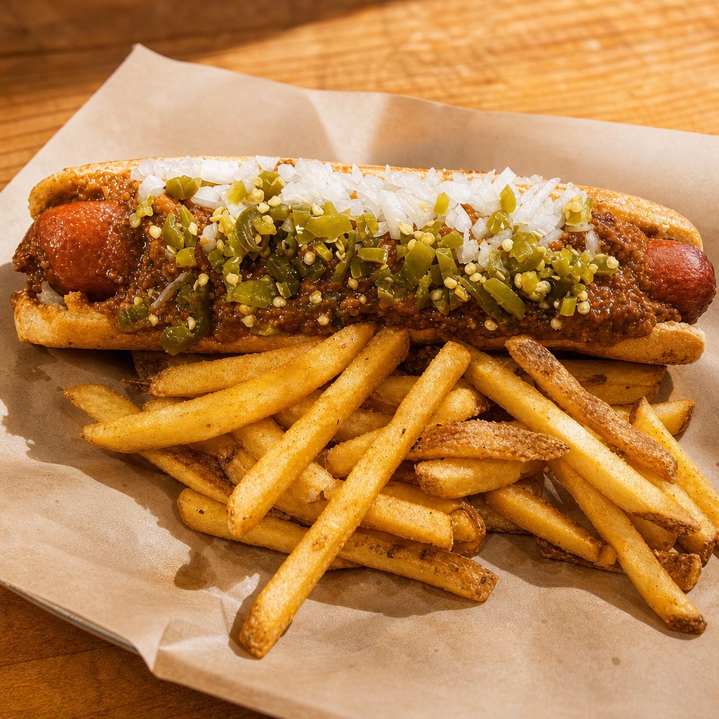 Augie Dog Footlong Loaded.