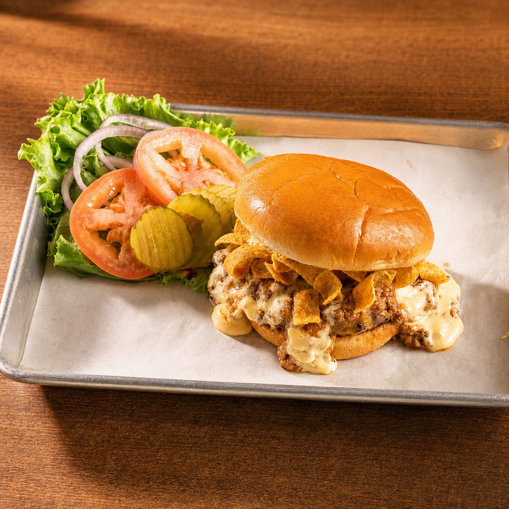 Chili Cheeseburger.