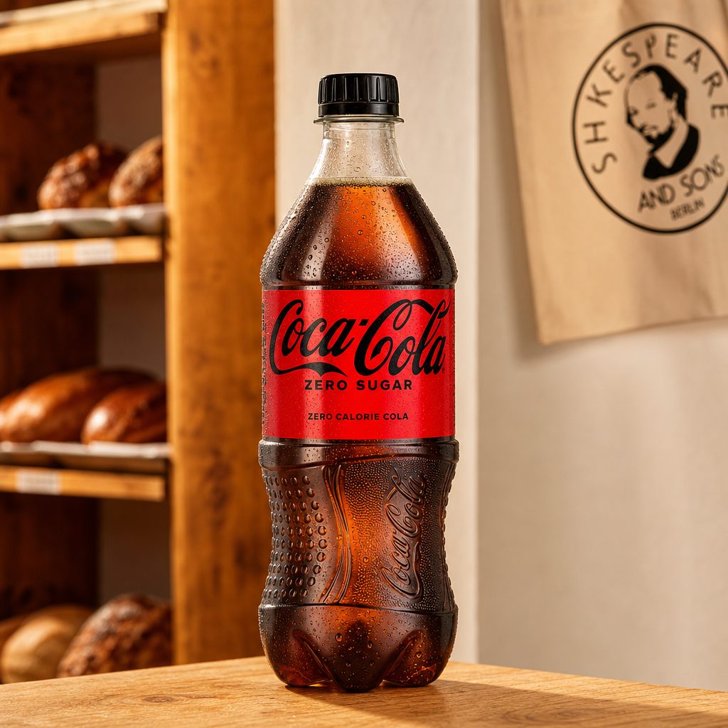 Coca-Cola plastic Bottle.