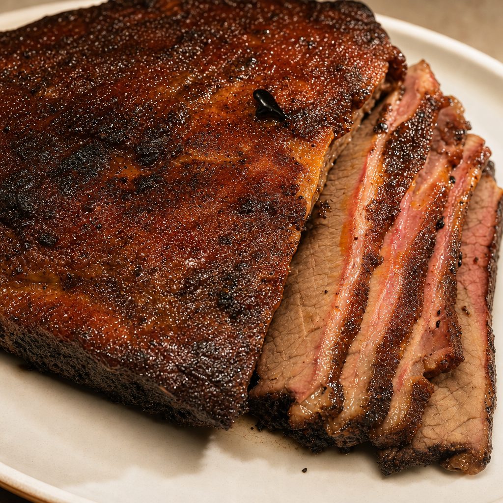 1 lb brisket.