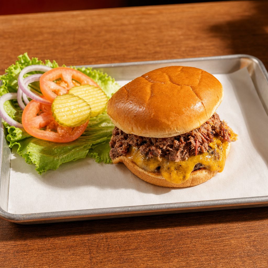 The Texan Brisket Burger.