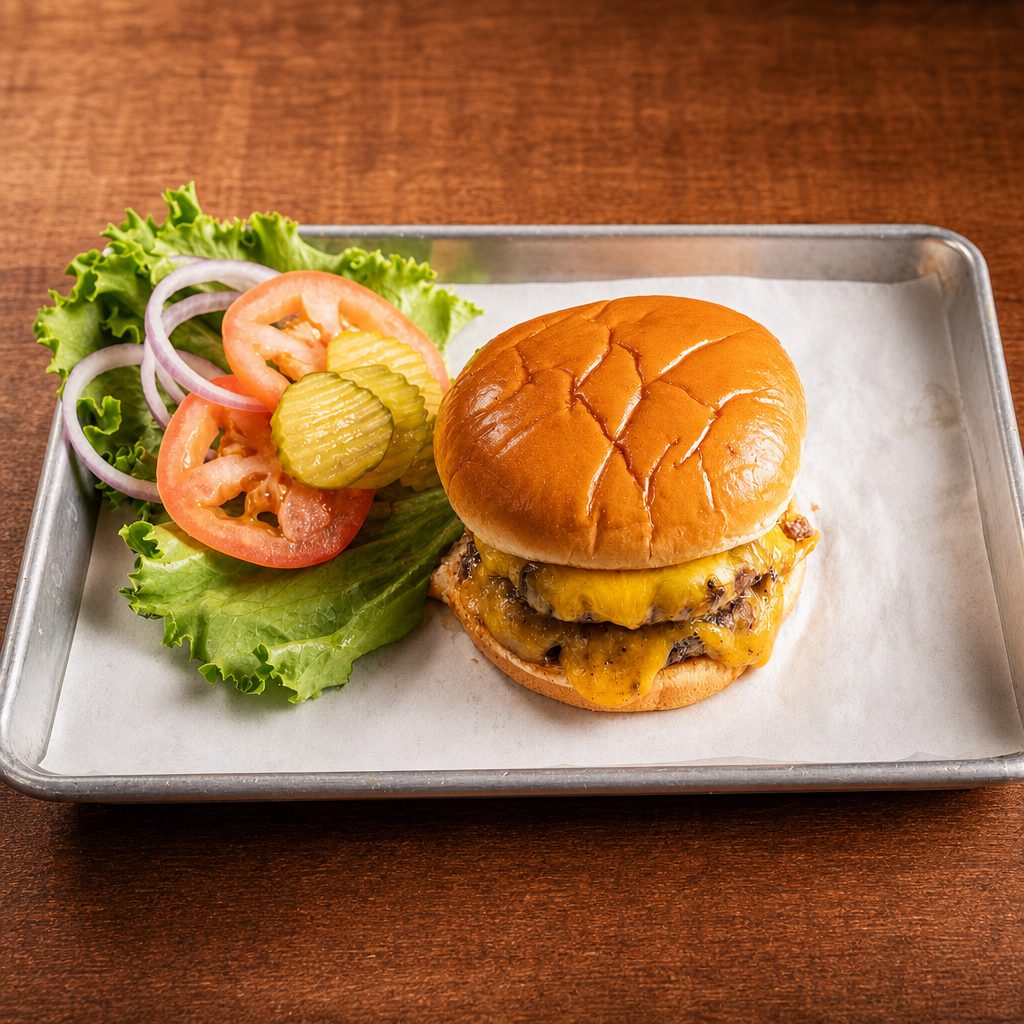 Izaac's Fat Burger.